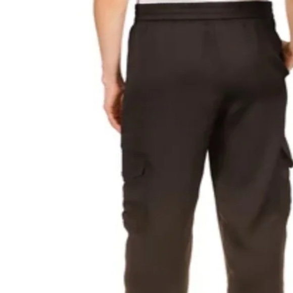 Michael Michael Kors black NWT textured satin cargo pants size 12 - Picture 11 of 12